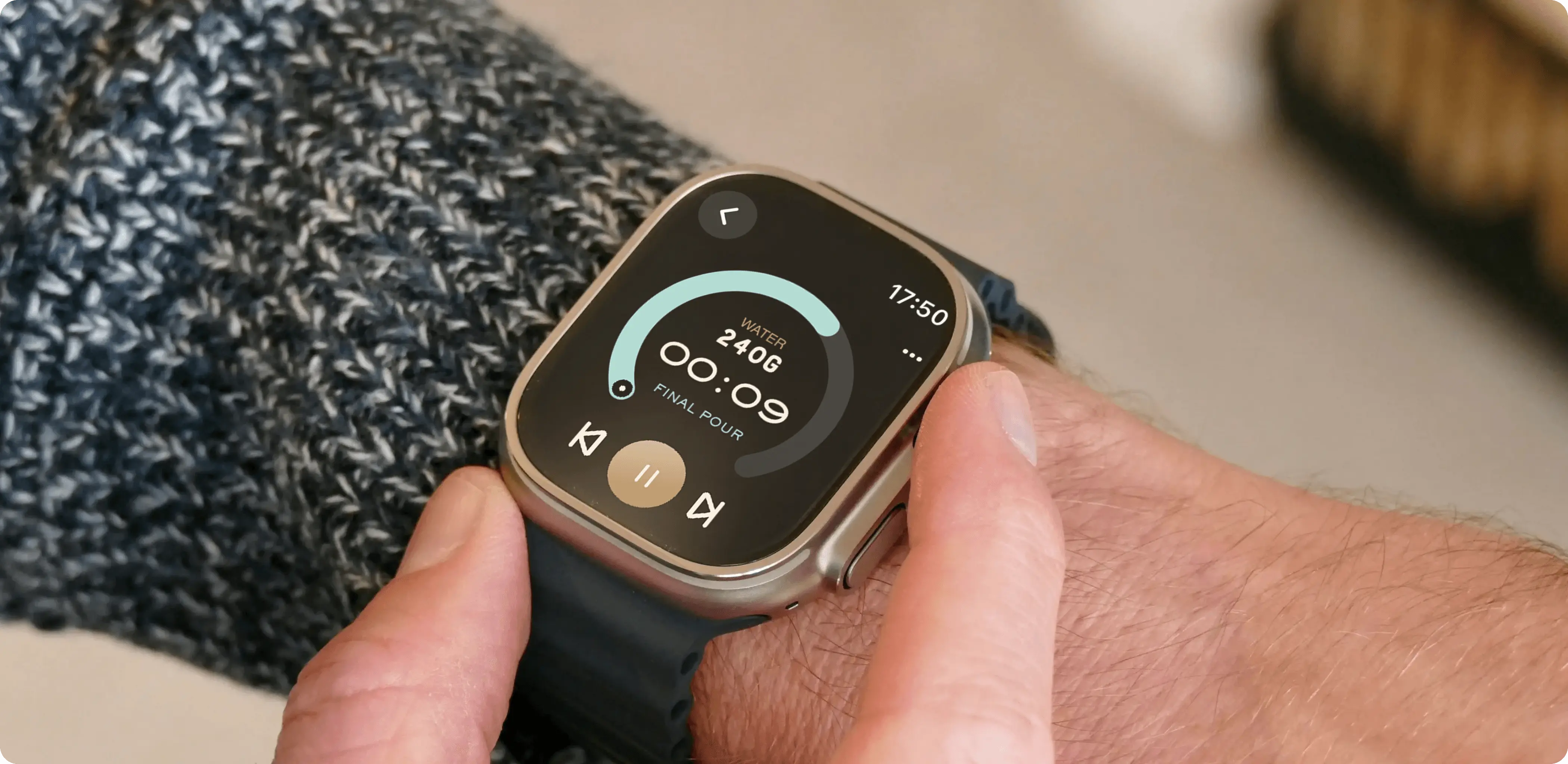 Pour Over Coffee Tool -  Apple Watch App