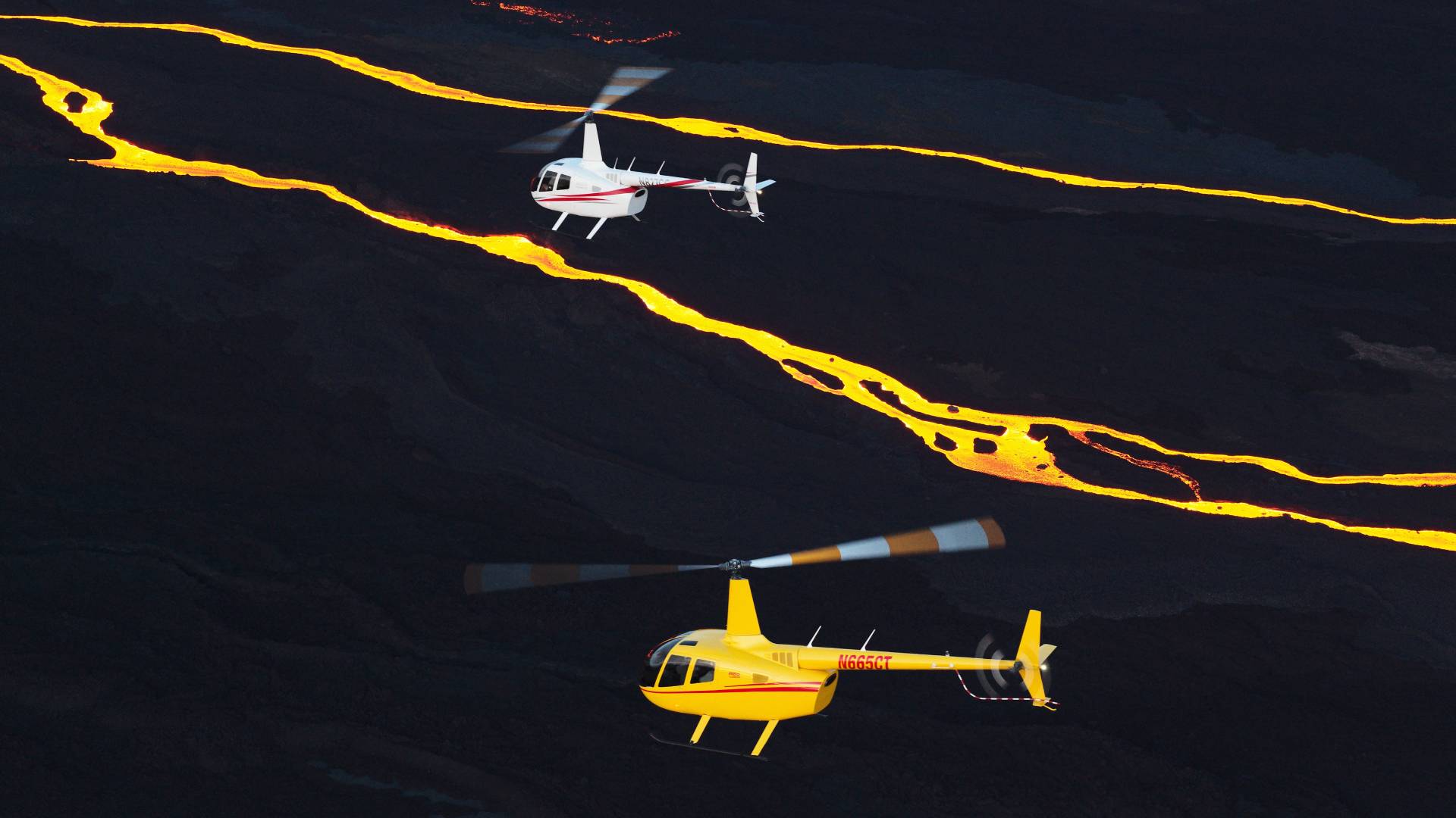 Ar Helicopter Training Mauna Loa Helicopters Augmented Island Studios